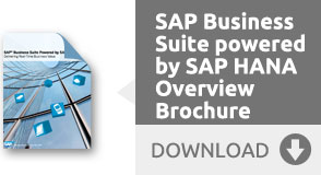 SAP Business Suite powered by SAP HANA Overview Brochure - Download